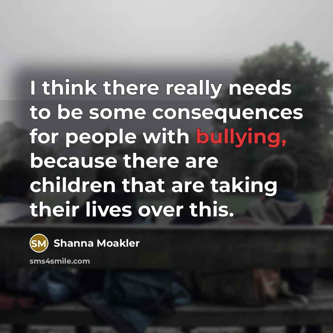“I think there really needs to be some consequences for…” quote by Shanna Moakler