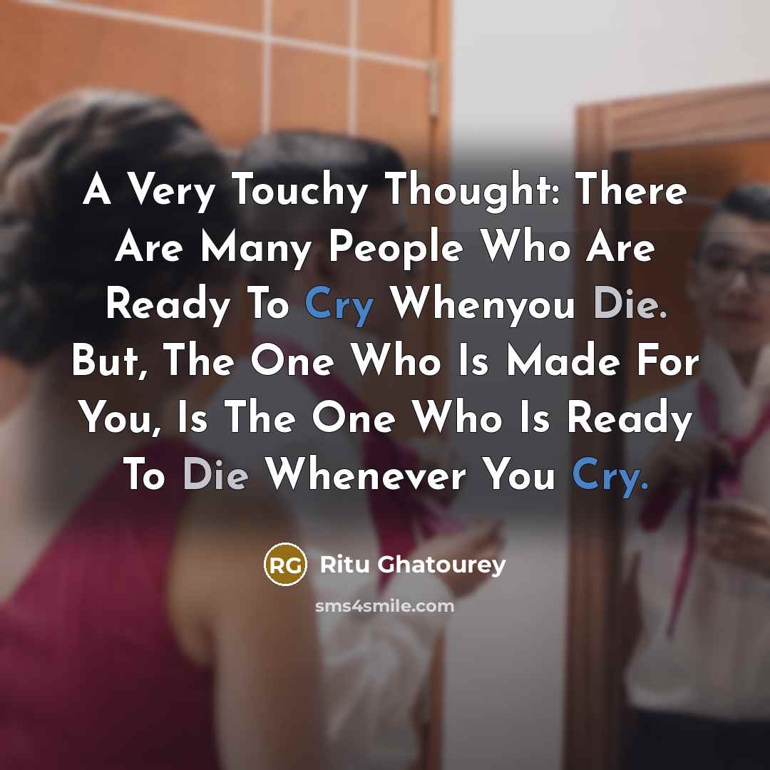 “A Very Touchy Thought: There Are Many People Who Are…” quote by Ritu Ghatourey