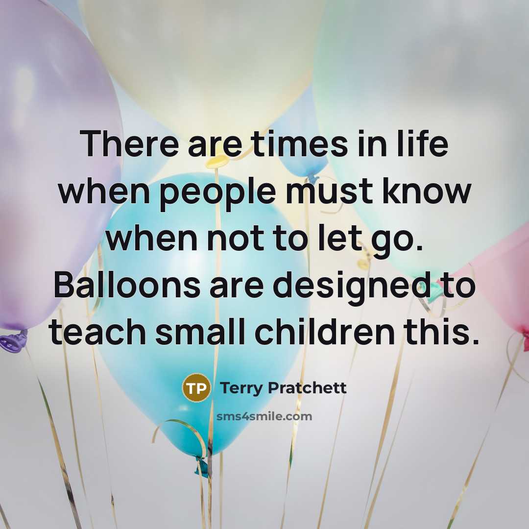 “There are times in life when people must know when…” quote by Terry Pratchett