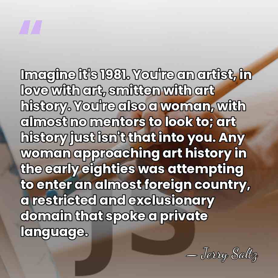 Imagine it's 1981. You're an artist, in love with art, smitten with&hellip; - Jerry Saltz