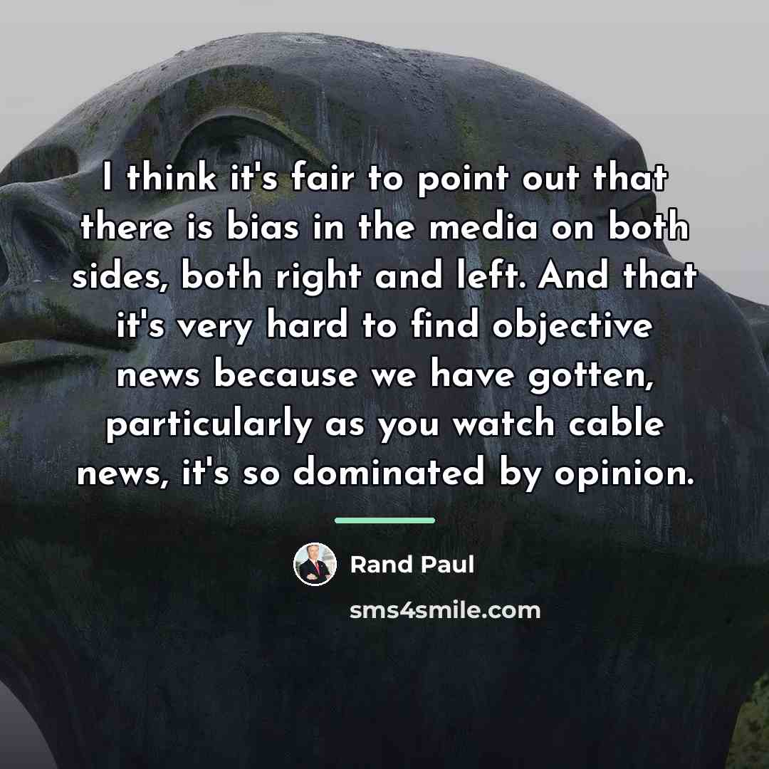 “I think it's fair to point out that there is…” quote by Rand Paul