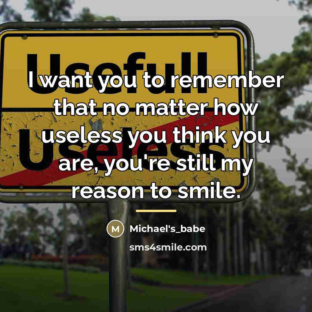 “I want you to remember that no matter how useless…” quote by Michael's_babe