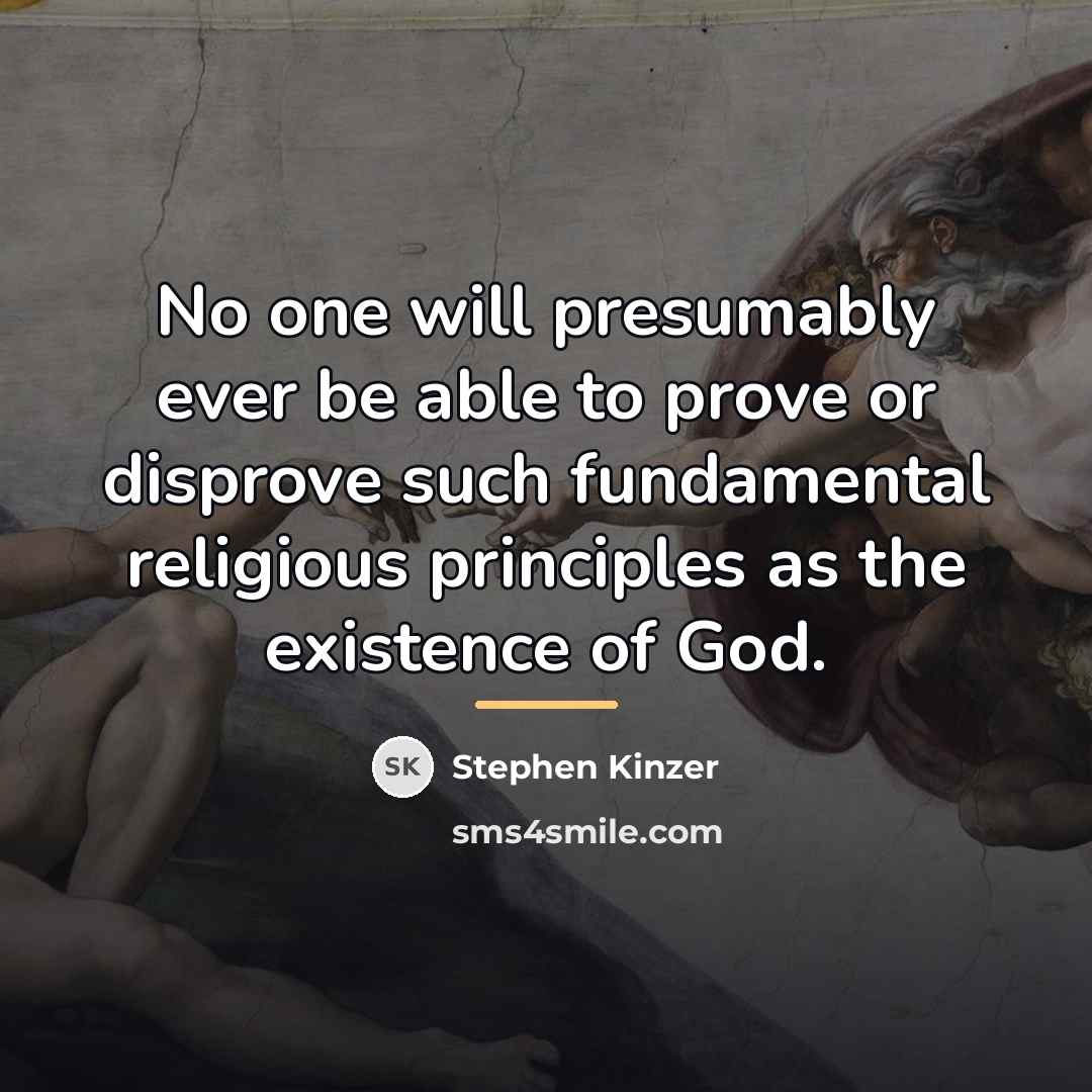 “No one will presumably ever be able to prove or…” quote by Stephen Kinzer