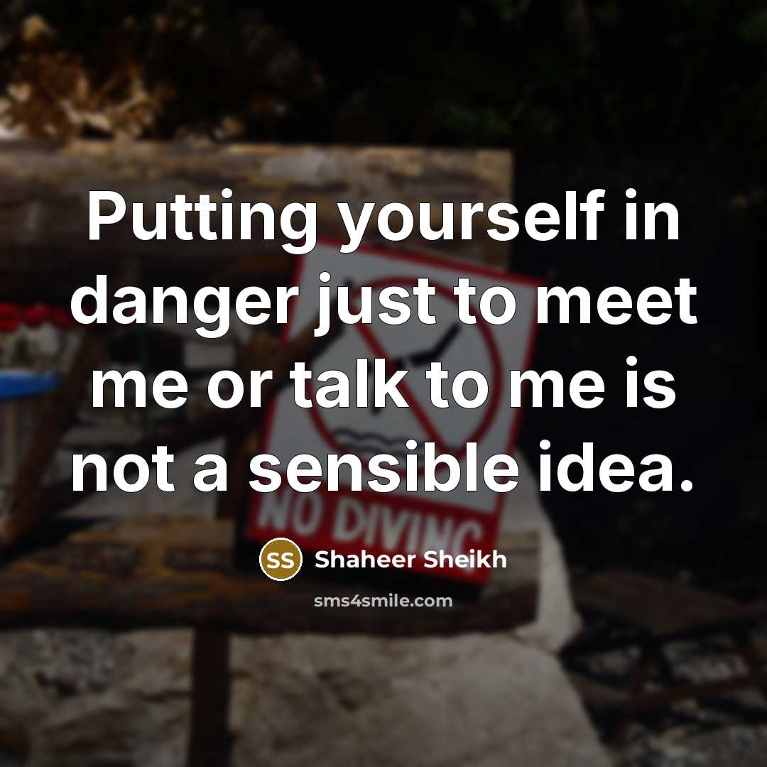 “Putting yourself in danger just to meet me or talk…” quote by Shaheer Sheikh