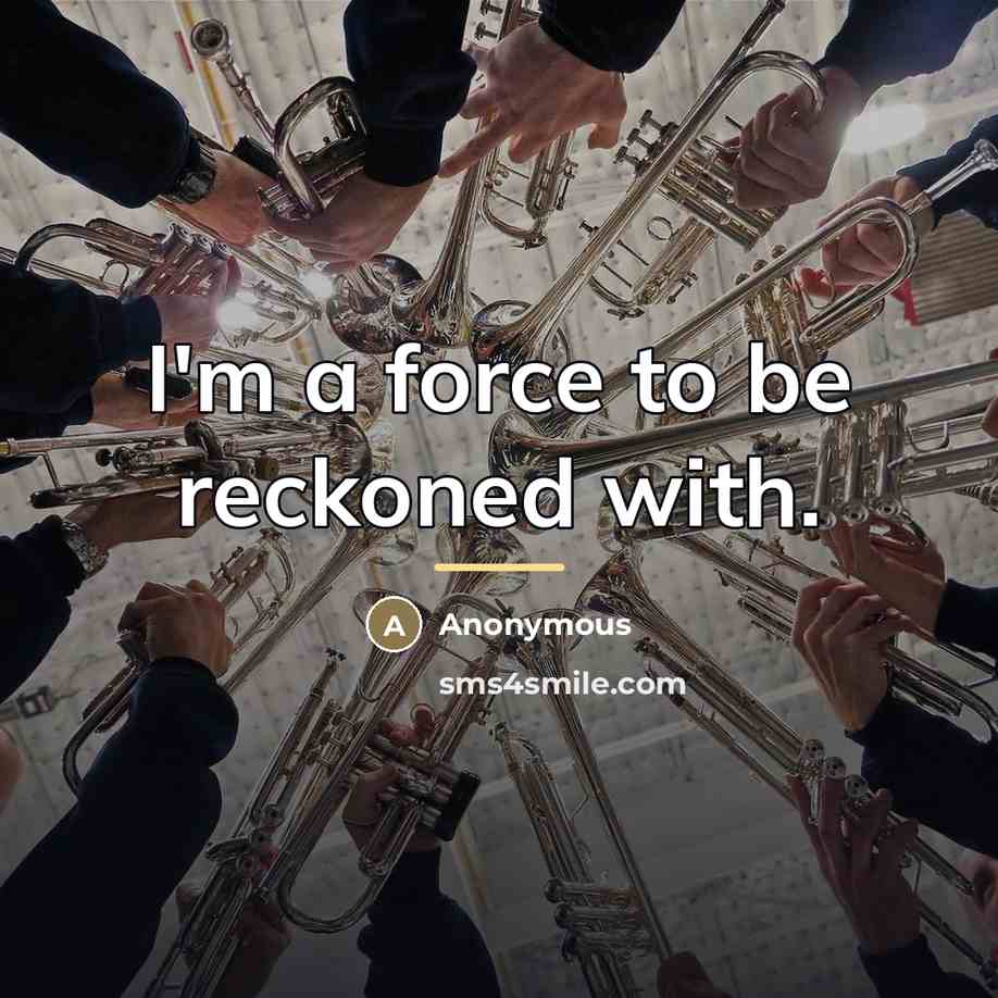 “I'm a force to be reckoned with.…” quote by Marvyn Murdock