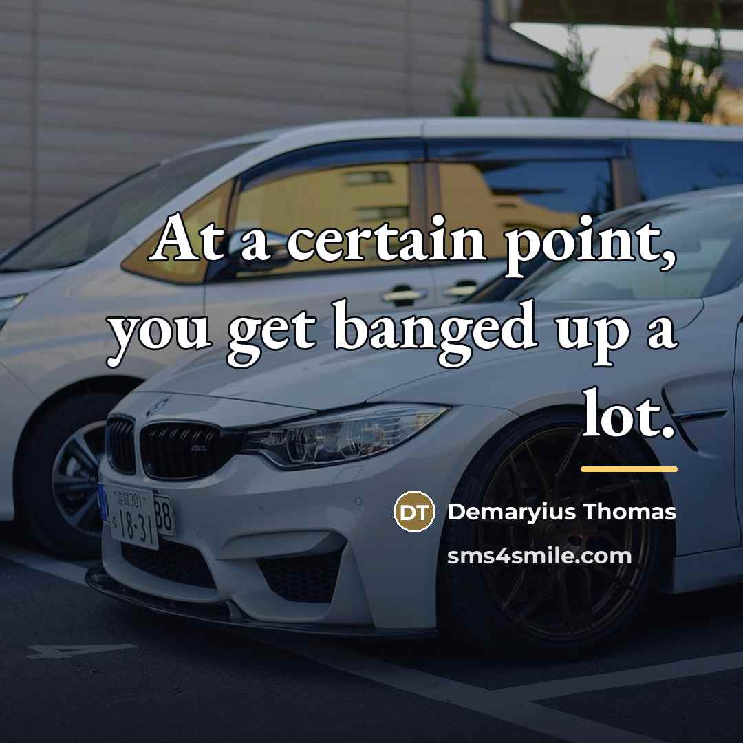 “At a certain point, you get banged up a lot.…” quote by Demaryius Thomas