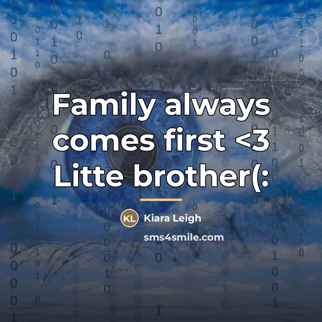 “Family always comes first…” quote by Kiara Leigh