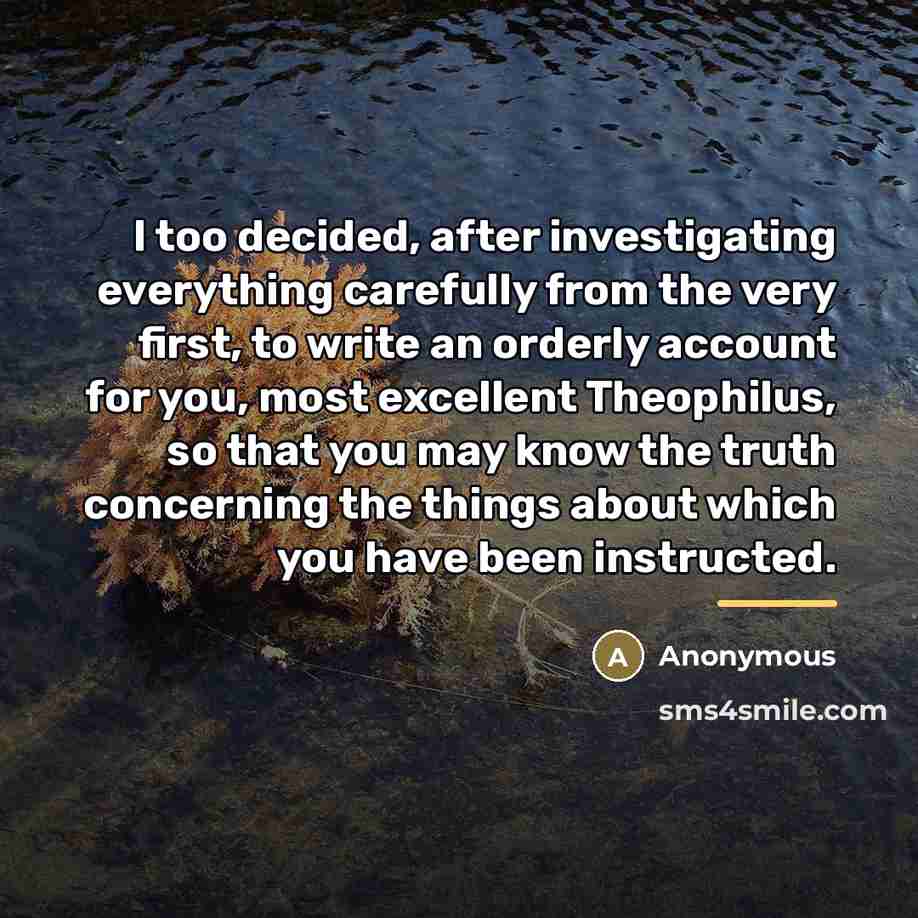 “I too decided, after investigating everything carefully from the very…” quote by Anonymous