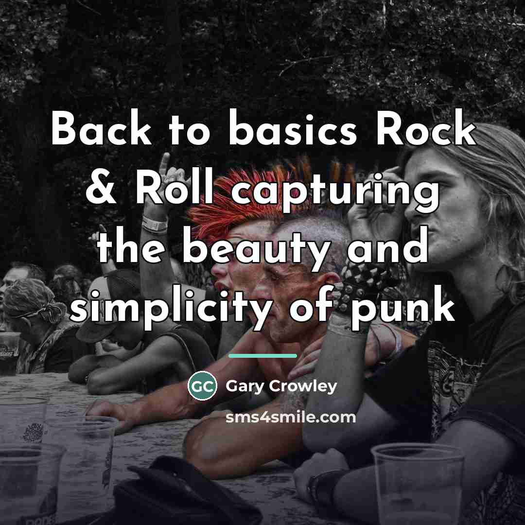 “Back to basics Rock & Roll capturing the beauty and…” quote by Gary Crowley