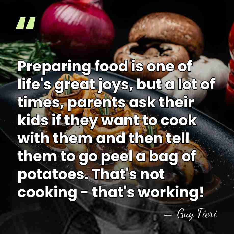 Preparing food is one of life's great joys, but a lot of&hellip; - Guy Fieri