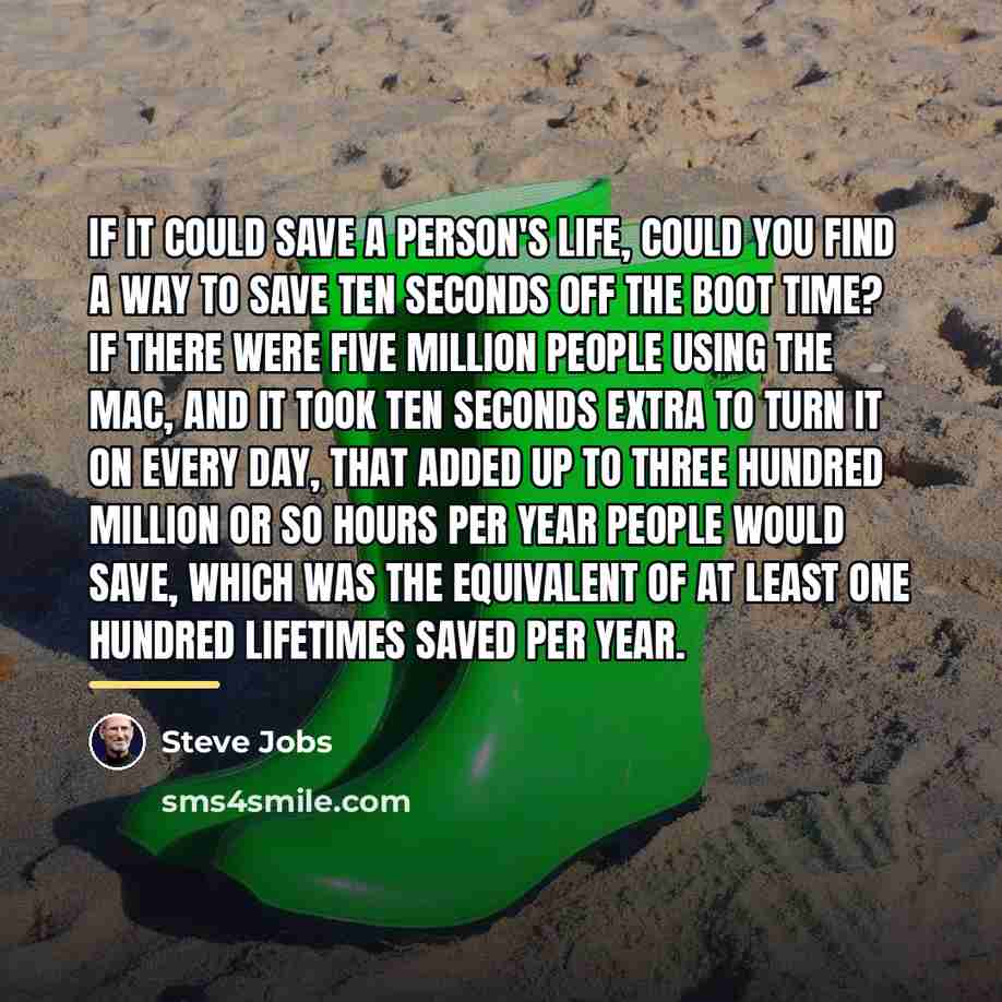 “If it could save a person's life, could you find…” quote by Steve Jobs