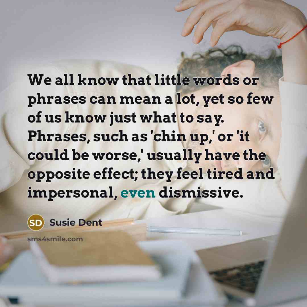 “We all know that little words or phrases can mean…” quote by Susie Dent