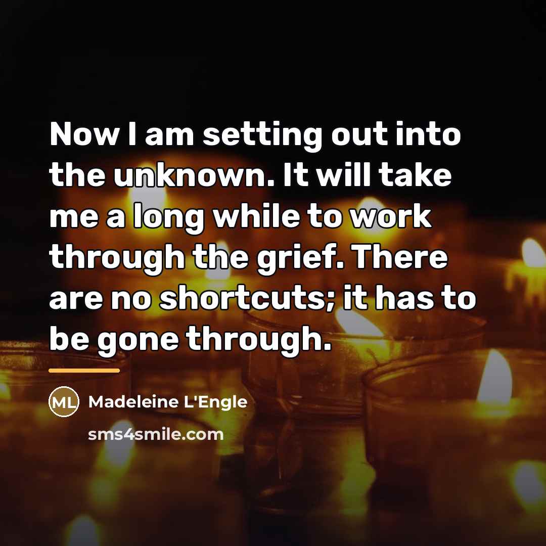 “Now I am setting out into the unknown. It will…” quote by Madeleine L'Engle