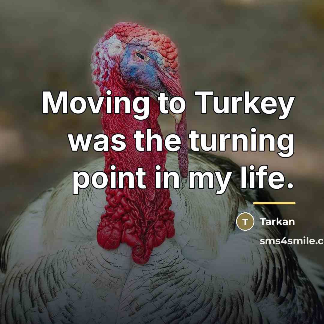 “Moving to Turkey was the turning point in my life.…” quote by Tarkan