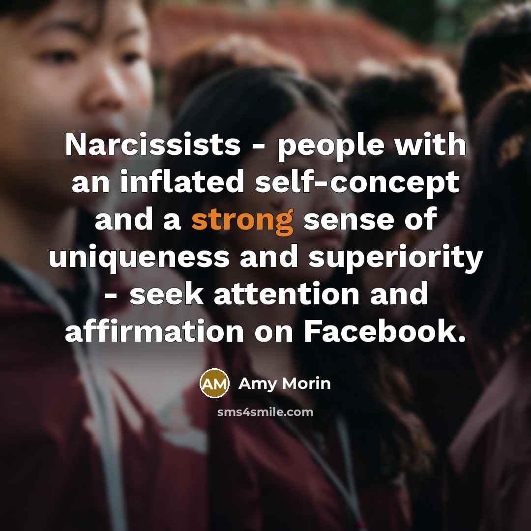 “Narcissists - people with an inflated self-concept and a strong…” quote by Amy Morin