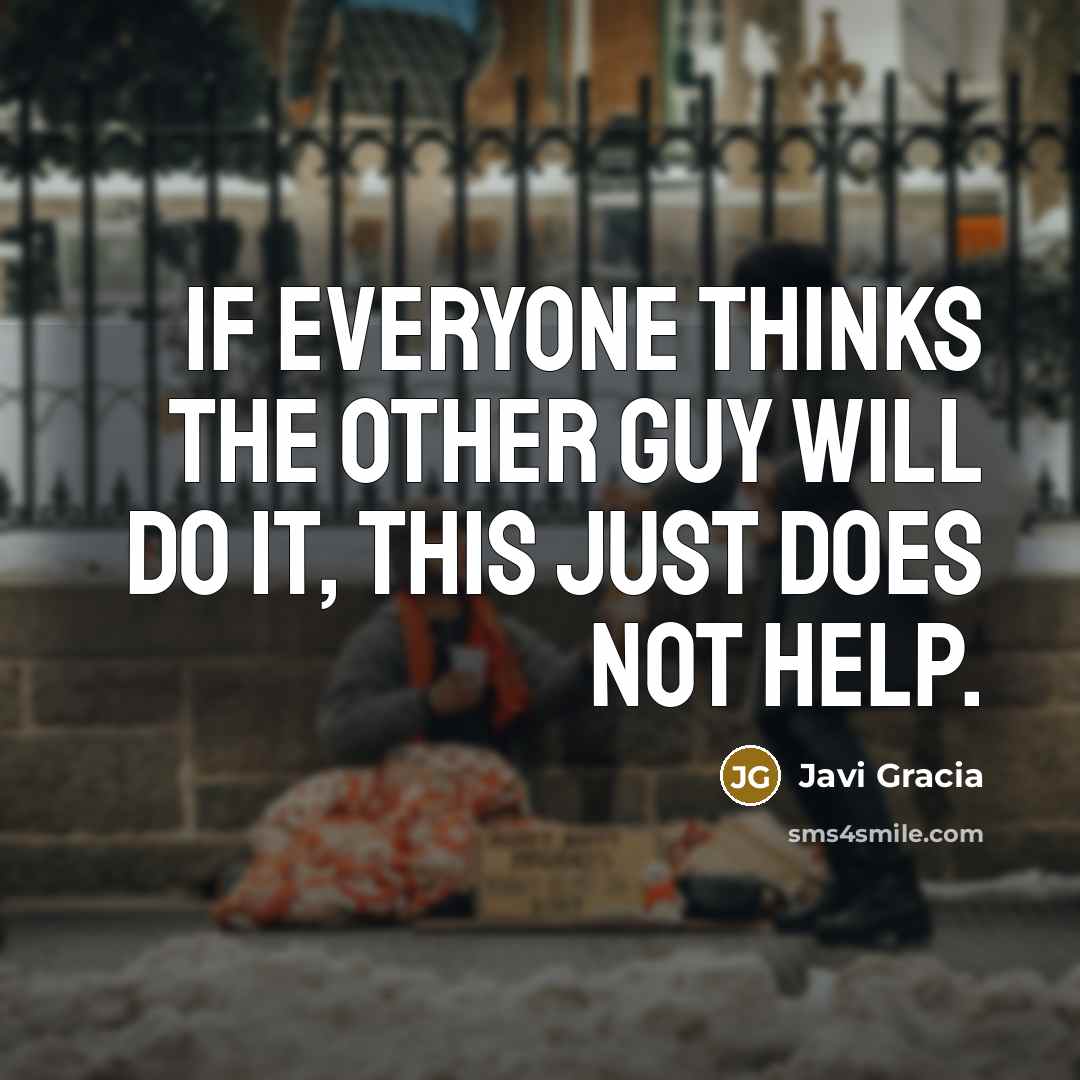 “If everyone thinks the other guy will do it, this…” quote by Javi Gracia