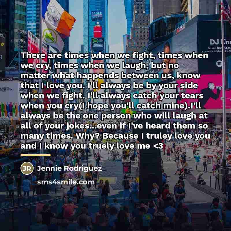 “There are times when we fight, times when we cry,…” quote by Jennie Rodriguez