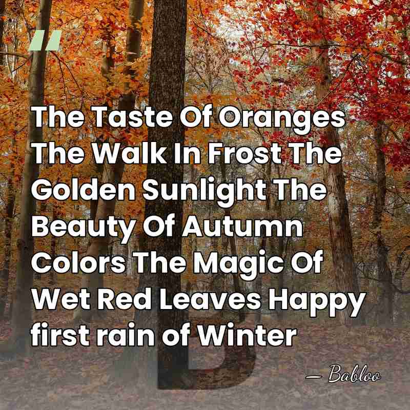 The Taste Of Oranges The Walk In Frost The Golden Sunlight The&hellip; - Babloo