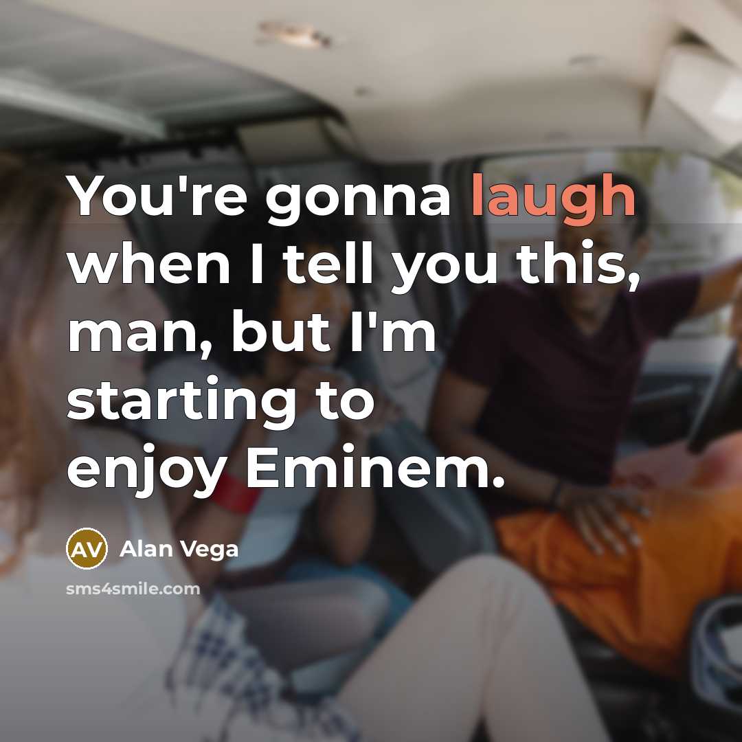 “You're gonna laugh when I tell you this, man, but…” quote by Alan Vega