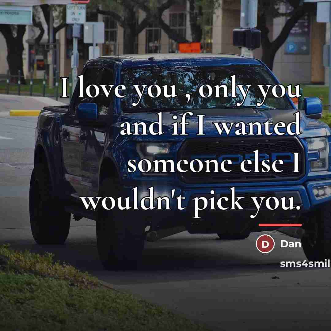 “I love you , only you and if I wanted…” quote by Dan
