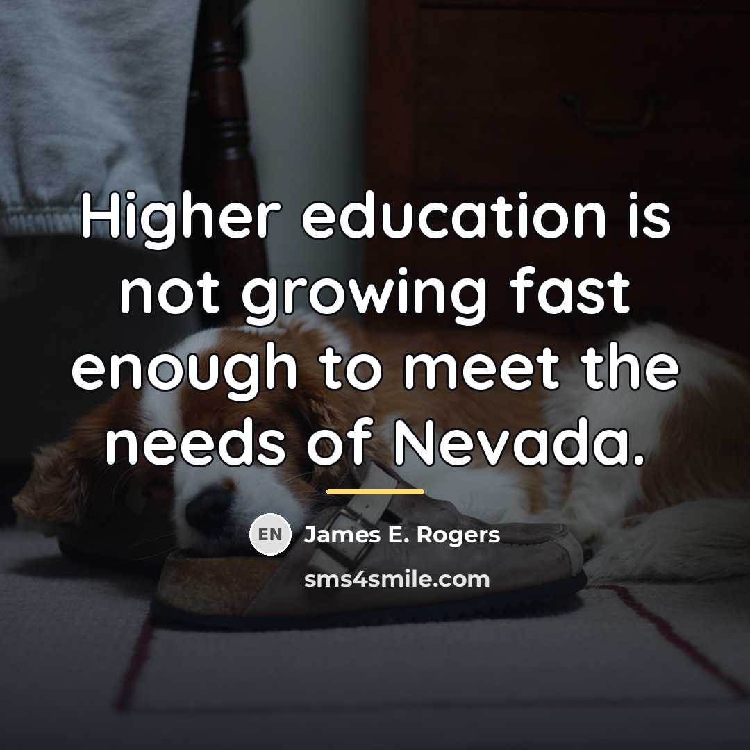 “Higher education is not growing fast enough to meet the…” quote by James E. Rogers