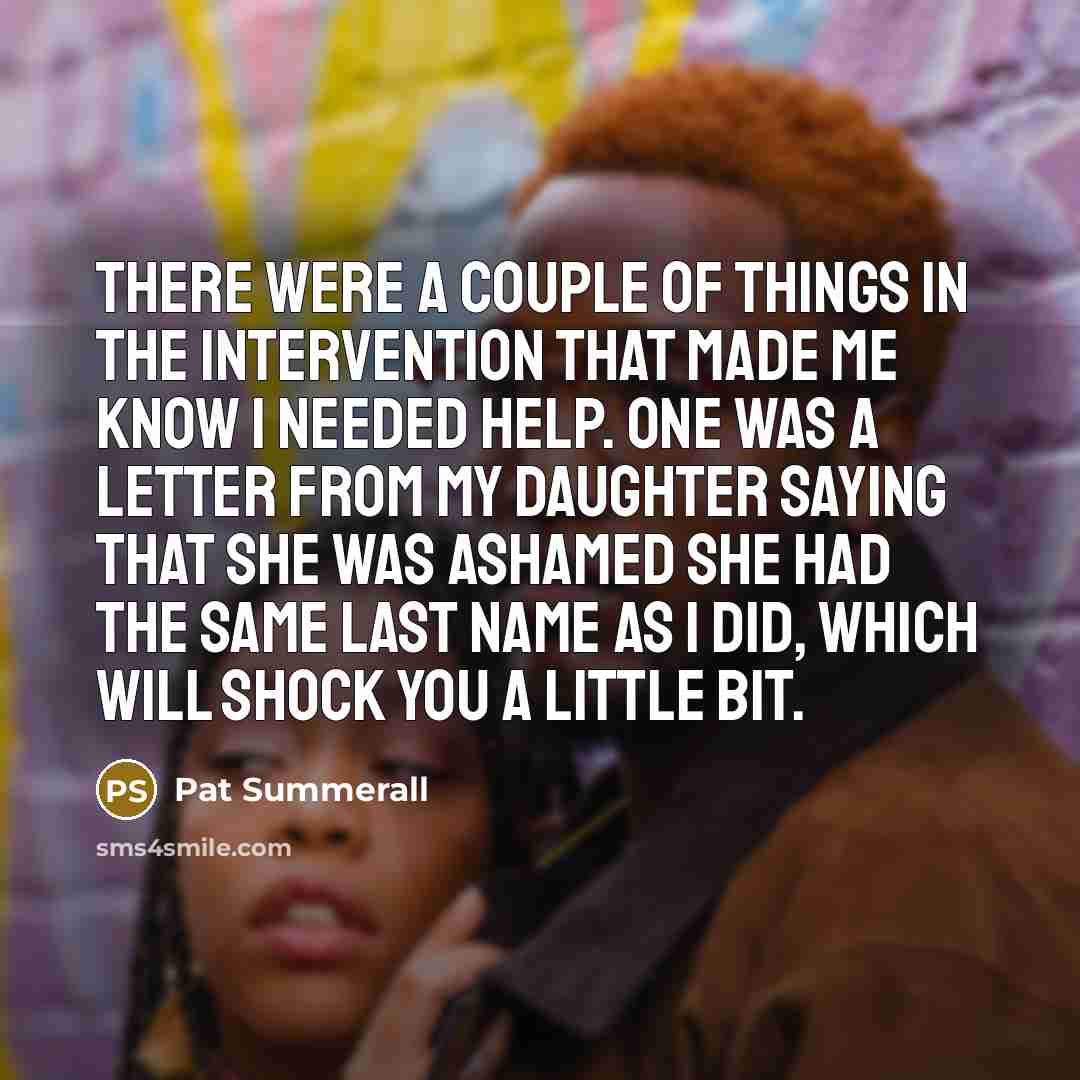 “There were a couple of things in the intervention that…” quote by Pat Summerall