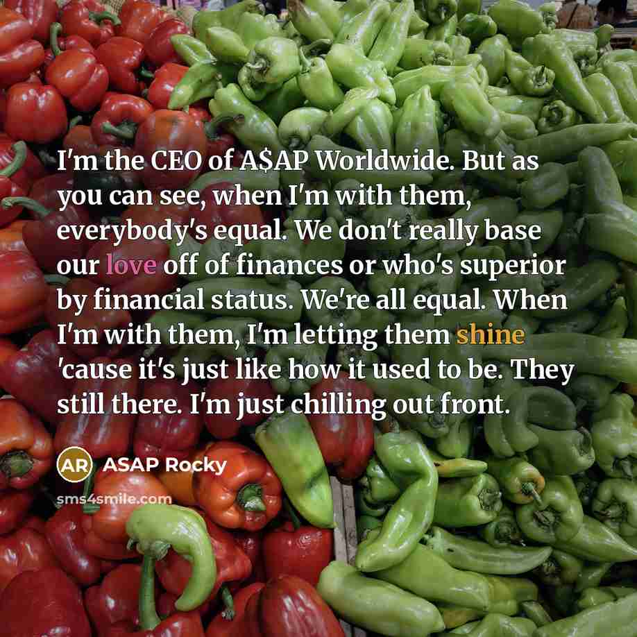 “I'm the CEO of A$AP Worldwide. But as you can…” quote by ASAP Rocky