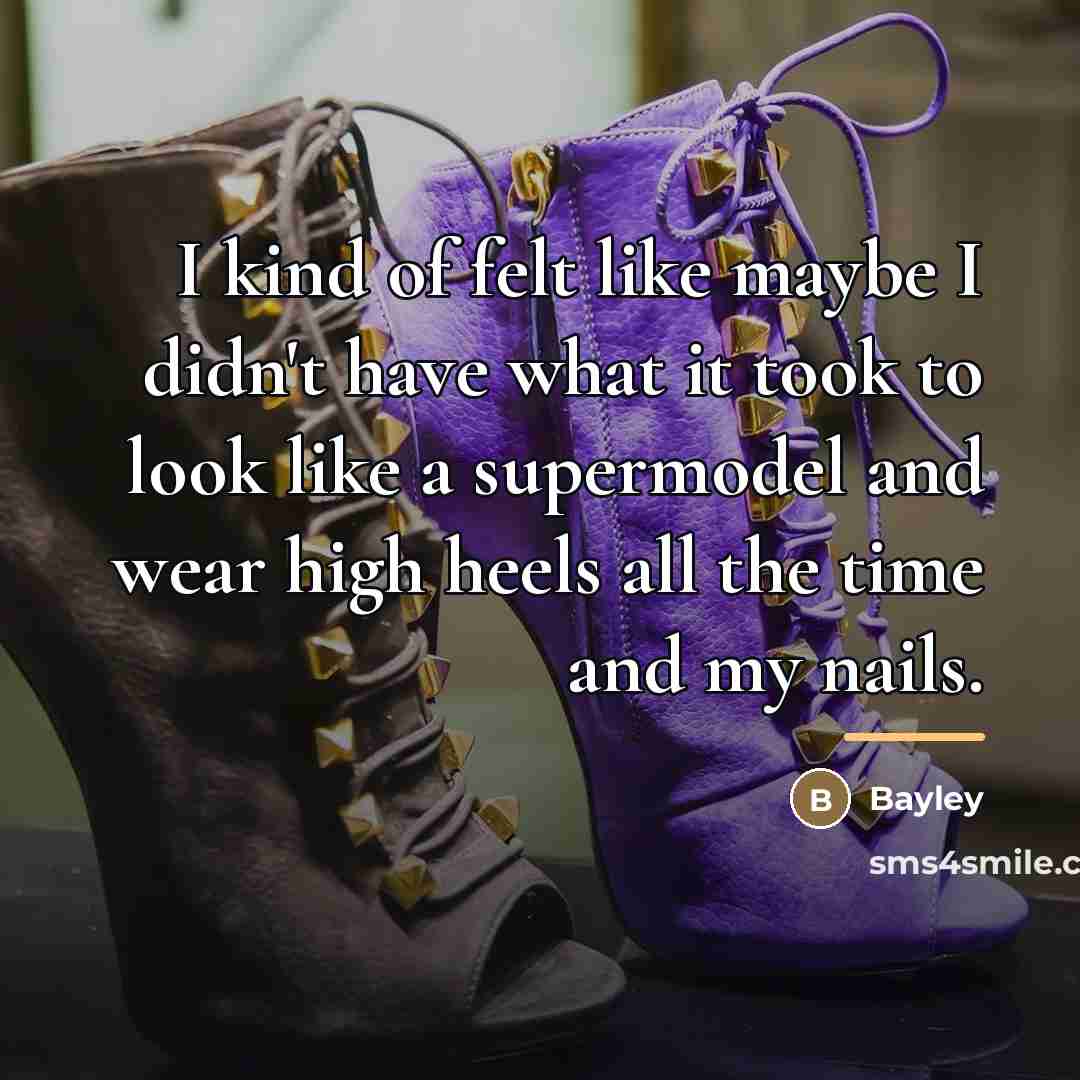 “I kind of felt like maybe I didn't have what…” quote by Bayley
