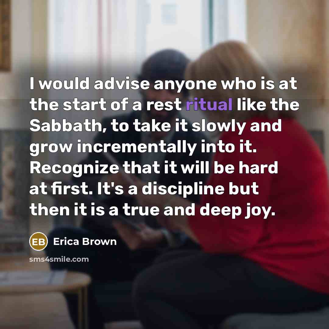 “I would advise anyone who is at the start of…” quote by Erica Brown