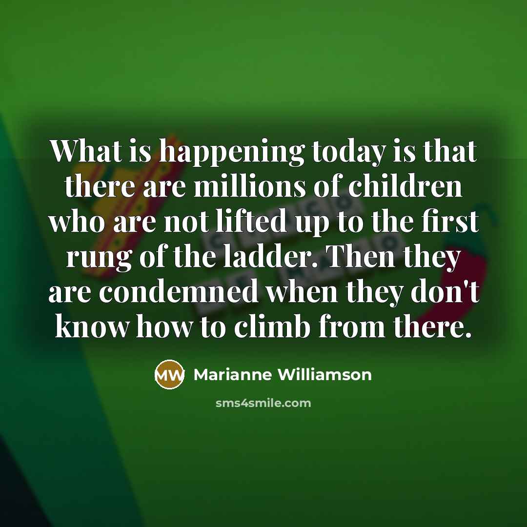 “What is happening today is that there are millions of…” quote by Marianne Williamson