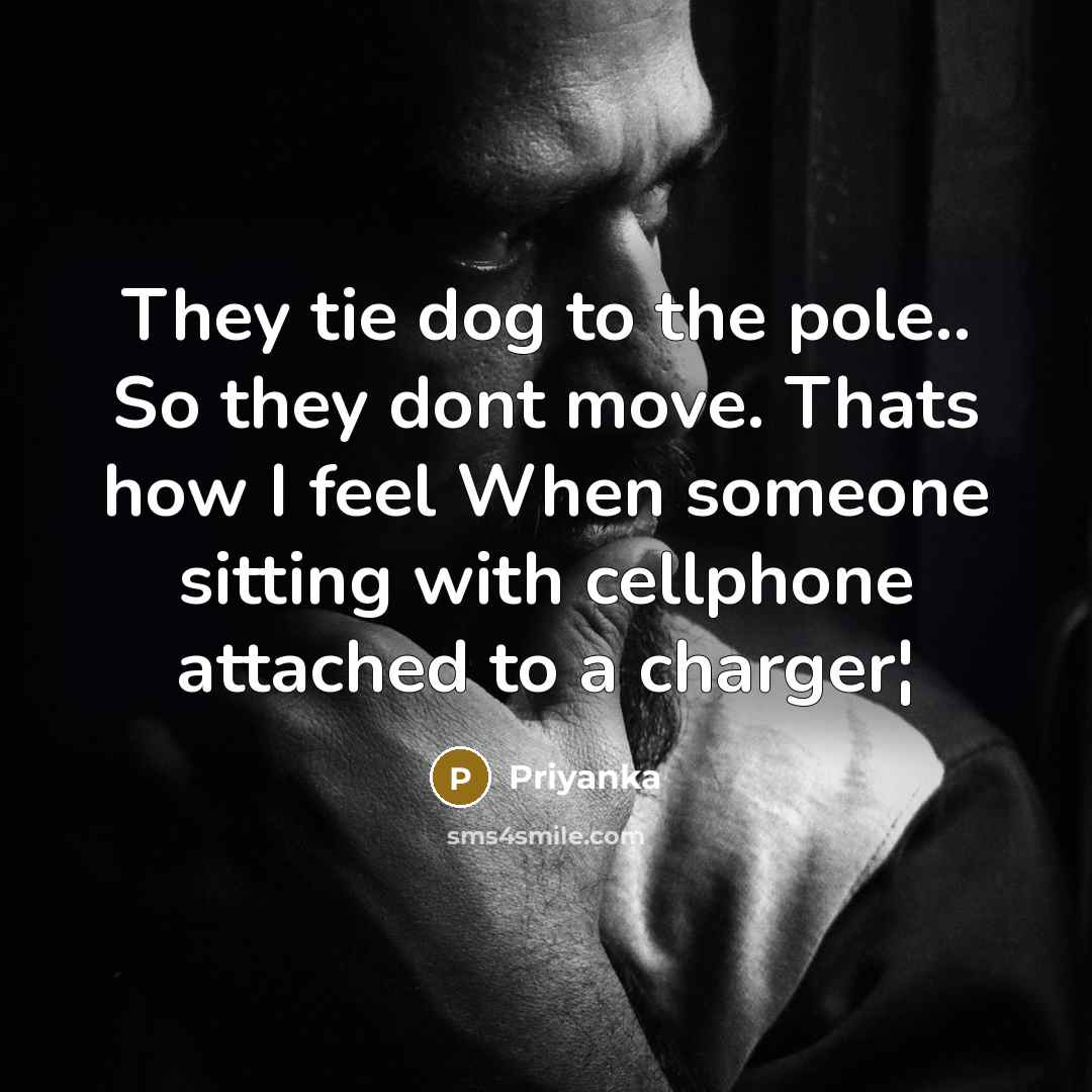 “They tie dog to the pole.. So they dont move.…” quote by Priyanka