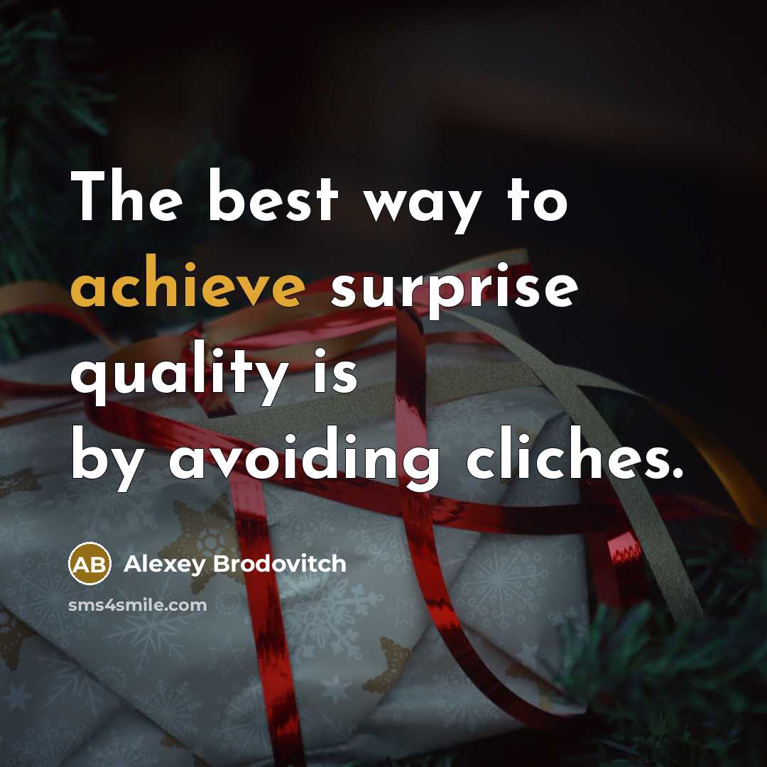 “The best way to achieve surprise quality is by avoiding…” quote by Alexey Brodovitch