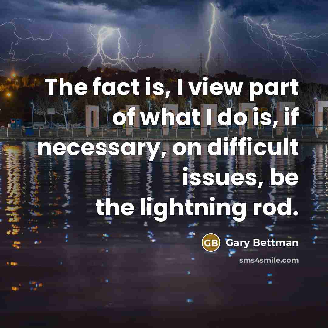 “The fact is, I view part of what I do…” quote by Gary Bettman