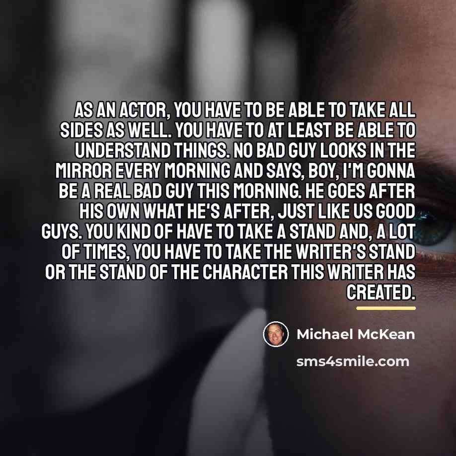 “As an actor, you have to be able to take…” quote by Michael McKean