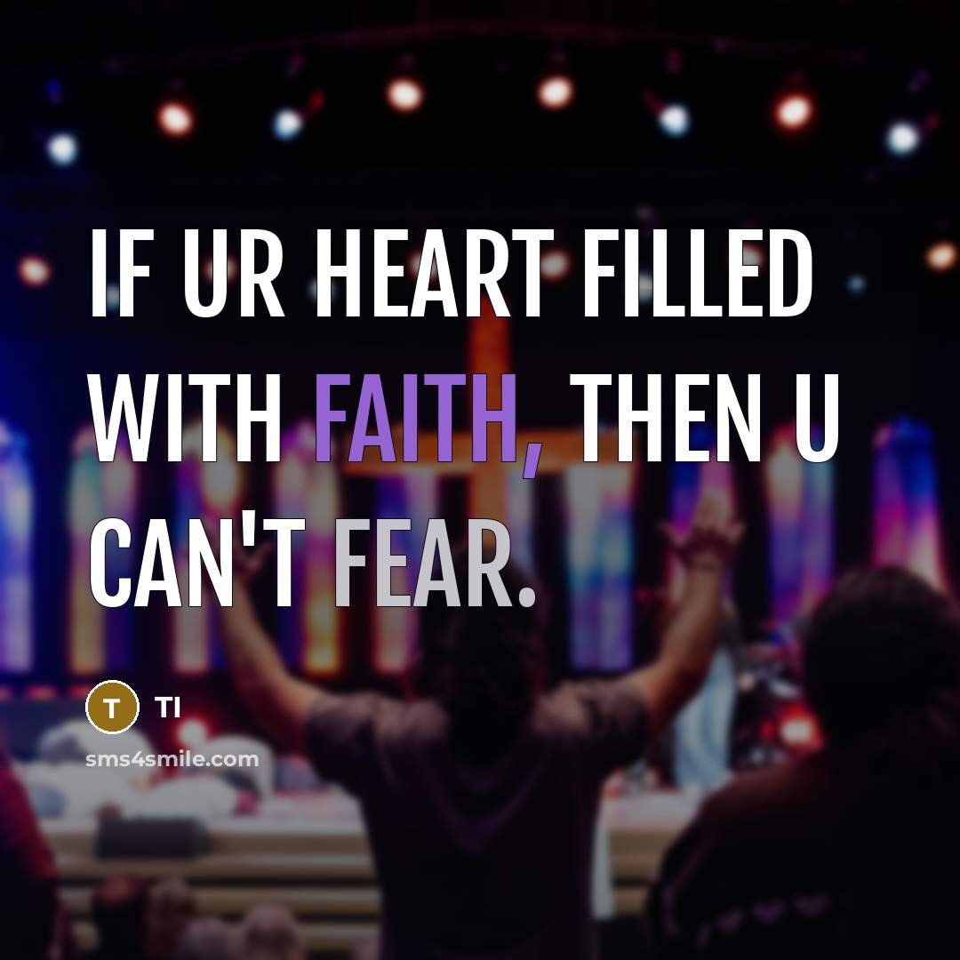 “If ur heart filled with faith, then u can't fear.…” quote by TI