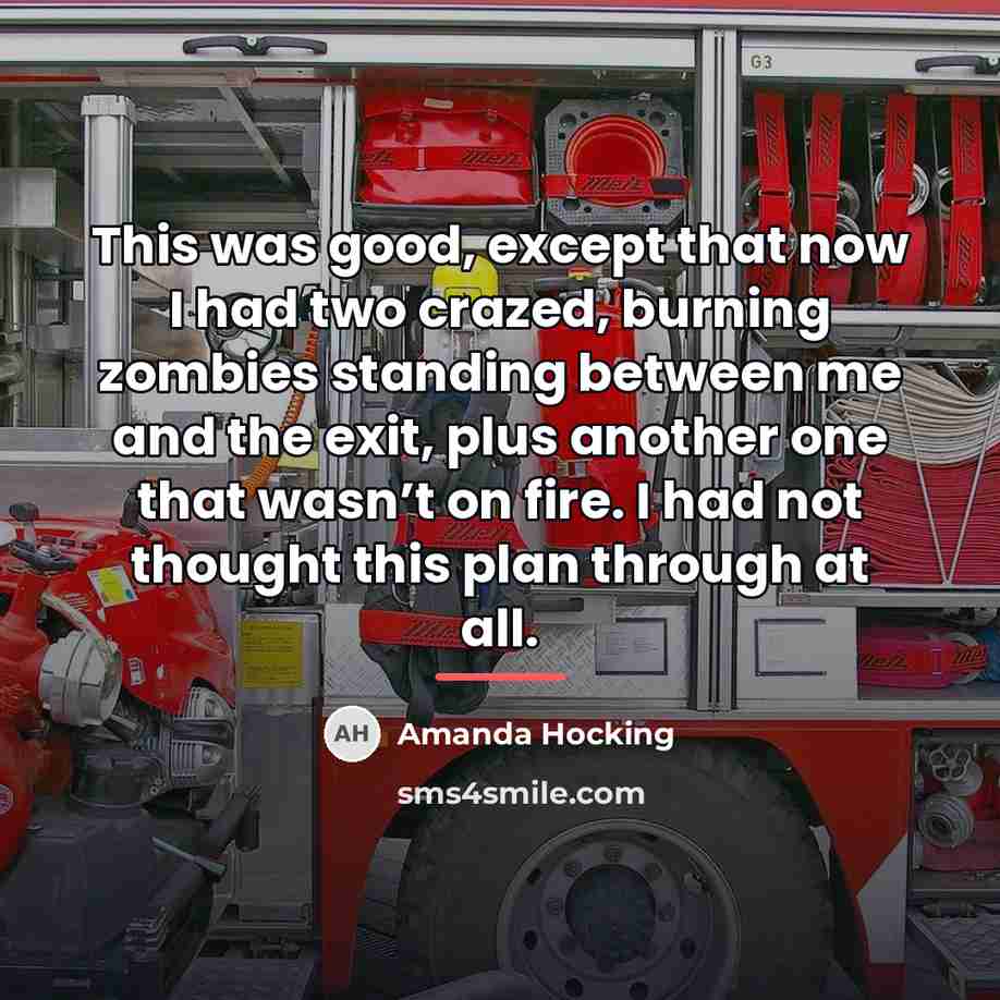 “This was good, except that now I had two crazed,…” quote by Amanda Hocking