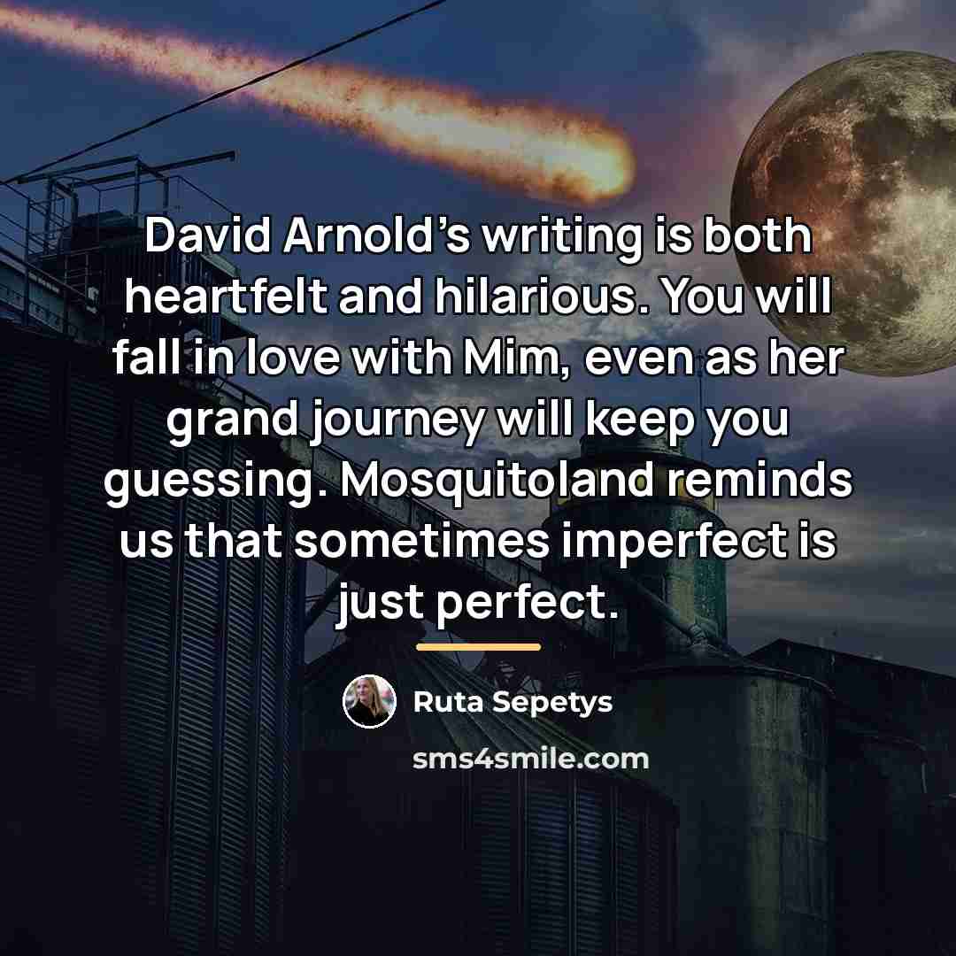 “David Arnold's writing is both heartfelt and hilarious. You will…” quote by Ruta Sepetys