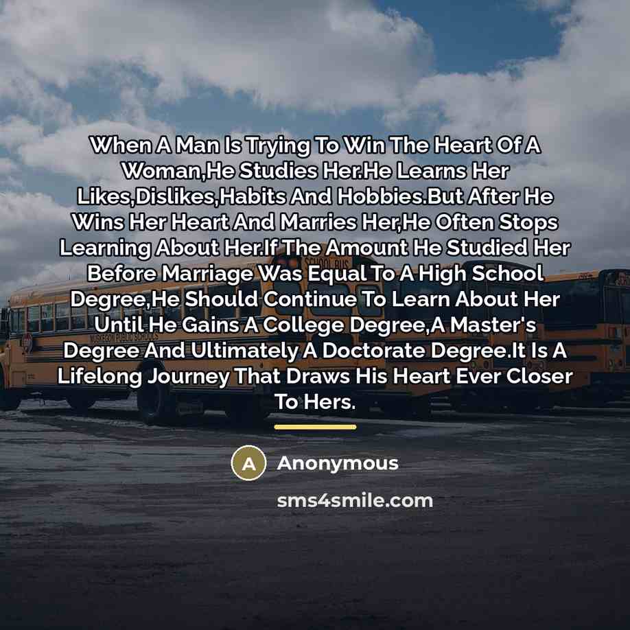 “When A Man Is Trying To Win The Heart Of…” quote by Anonymous
