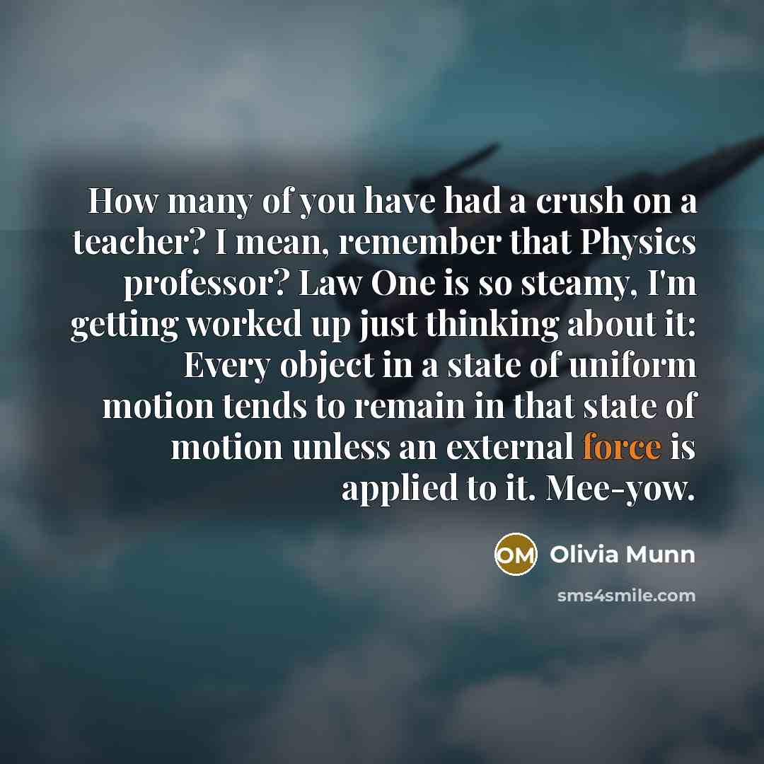 “How many of you have had a crush on a…” quote by Olivia Munn