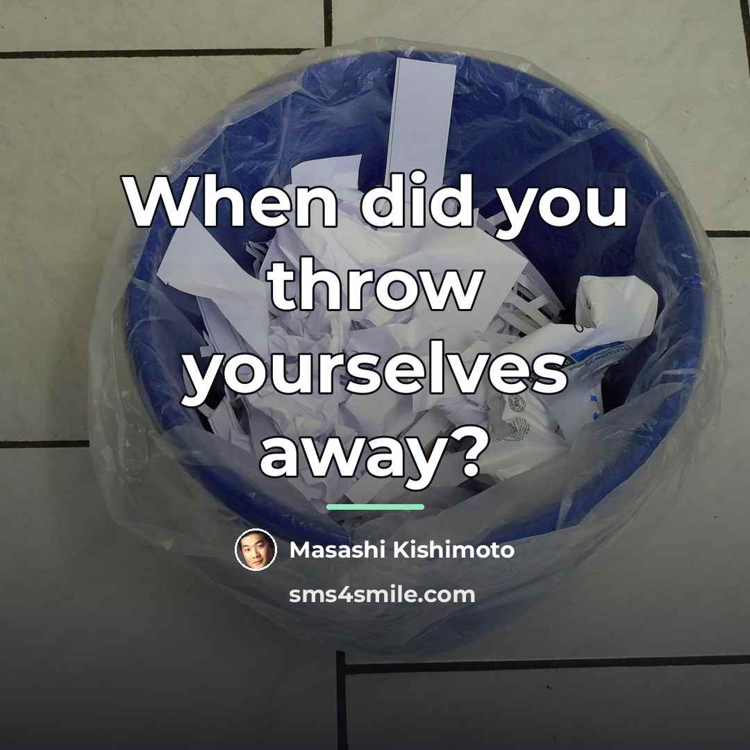 “When did you throw yourselves away?…” quote by Masashi Kishimoto
