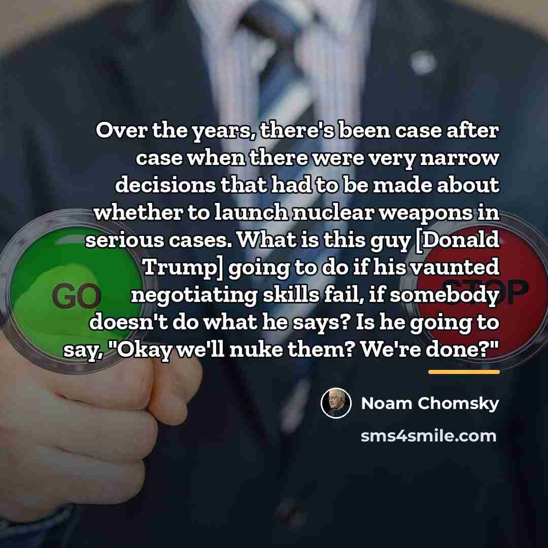 “Over the years, there's been case after case when there…” quote by Noam Chomsky