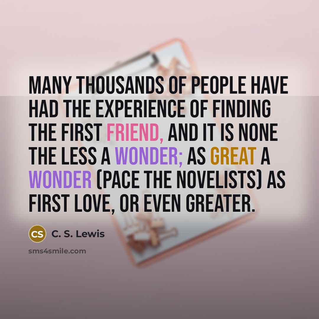 “Many thousands of people have had the experience of finding…” quote by C. S. Lewis