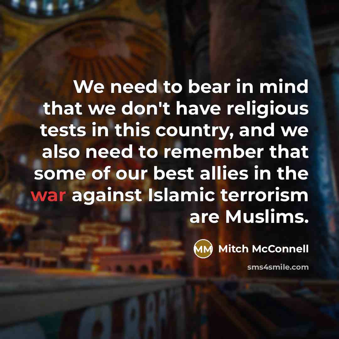 “We need to bear in mind that we don't have…” quote by Mitch McConnell