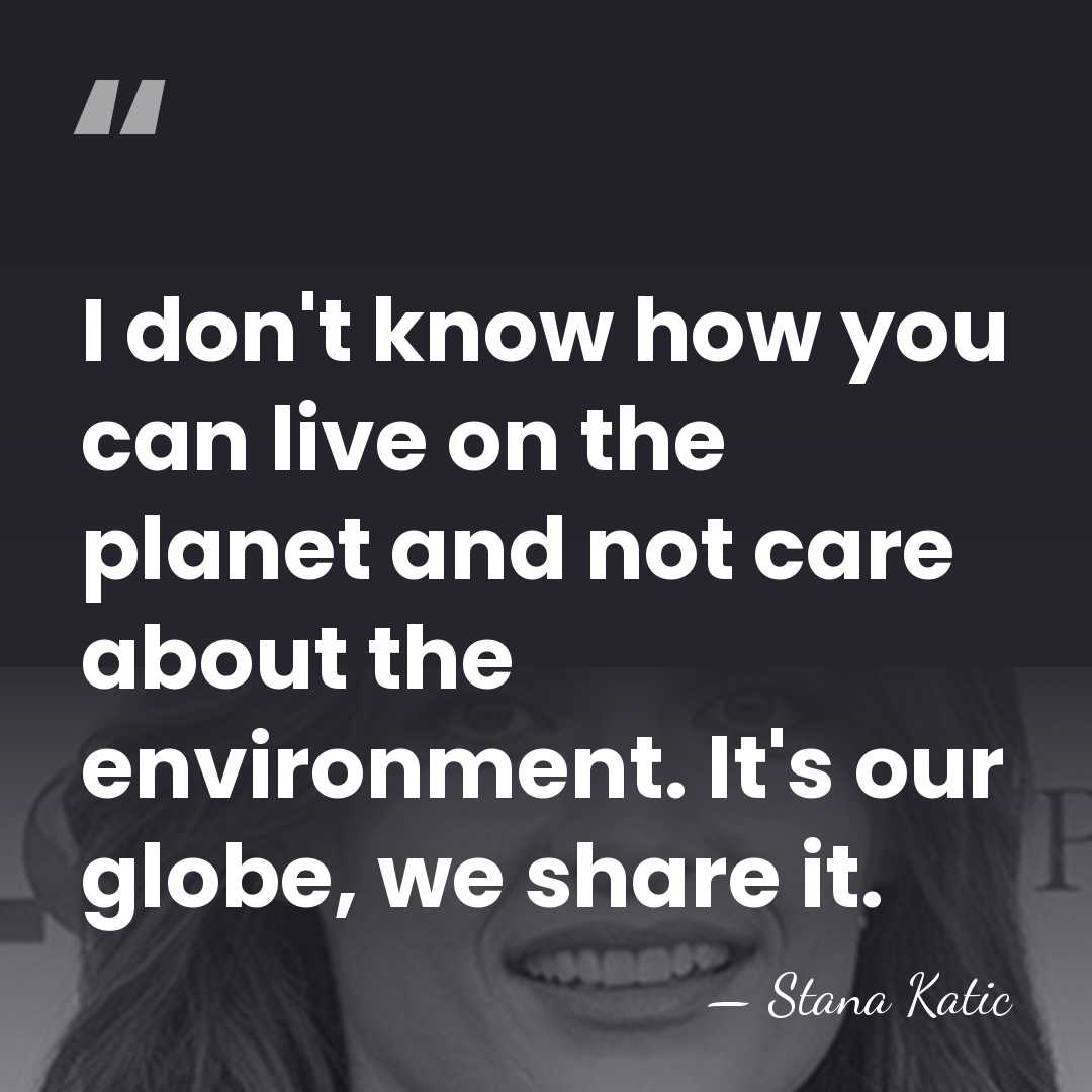 I don't know how you can live on the planet and not&hellip; - Stana Katic
