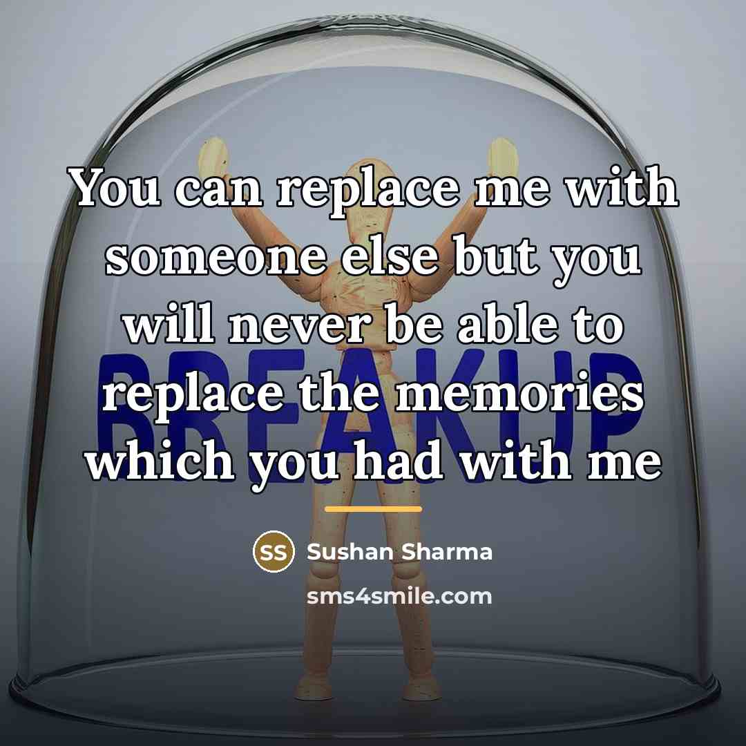 “You can replace me with someone else but you will…” quote by Sushan Sharma