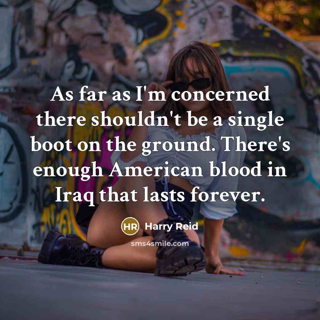 “As far as I'm concerned there shouldn't be a single…” quote by Harry Reid