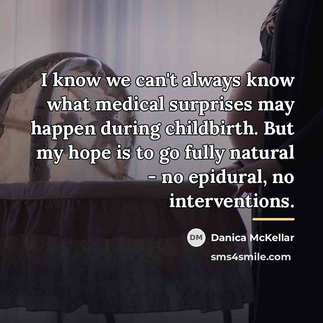 “I know we can't always know what medical surprises may…” quote by Danica McKellar