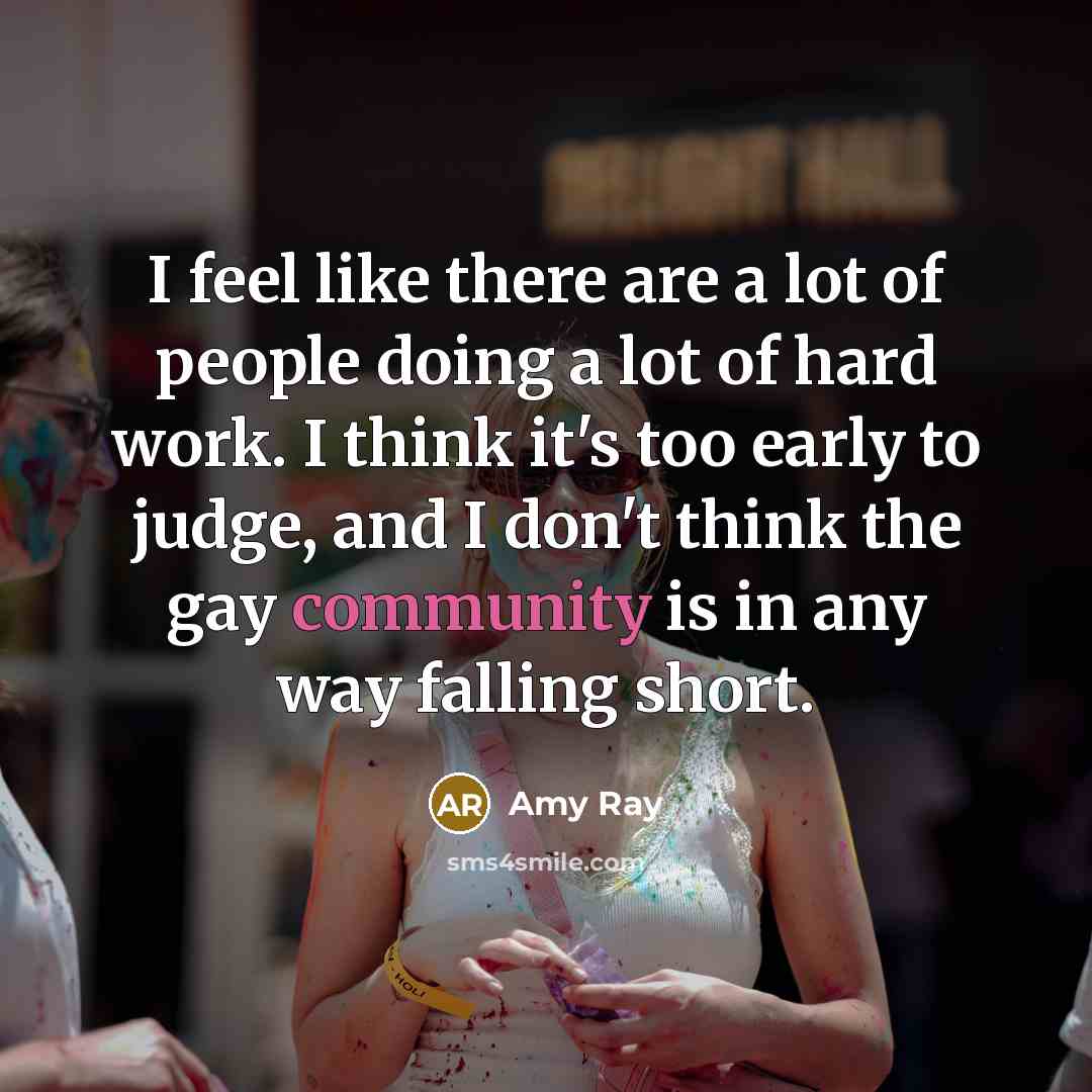 “I feel like there are a lot of people doing…” quote by Amy Ray