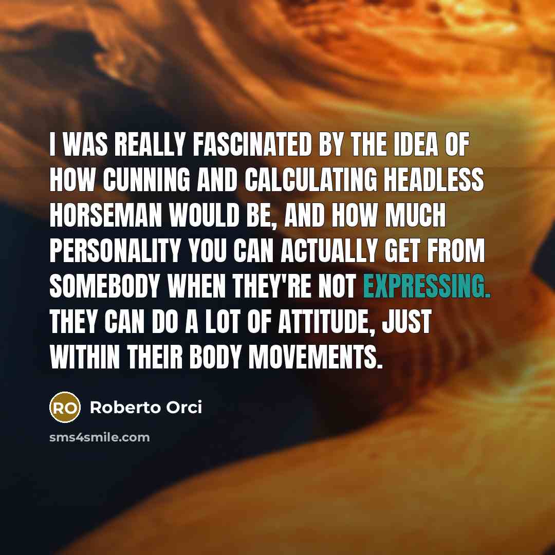 “I was really fascinated by the idea of how cunning…” quote by Roberto Orci