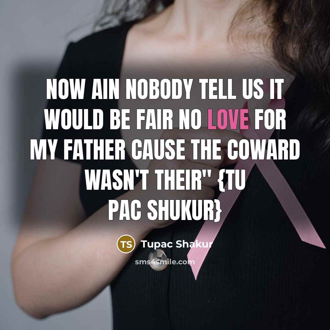 “Now ain nobody tell us it would be fair no…” quote by Tupac Shakur